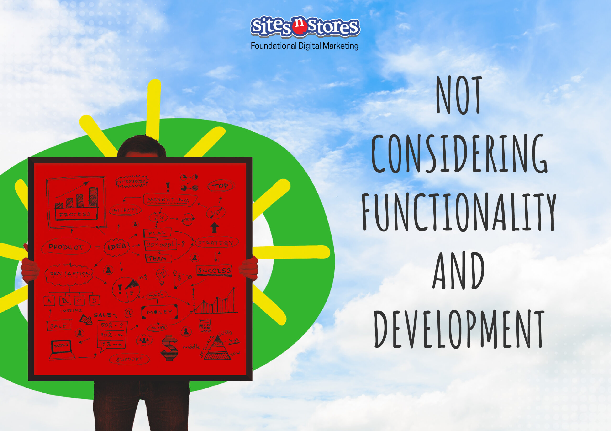 Not Considering Functionality and Development