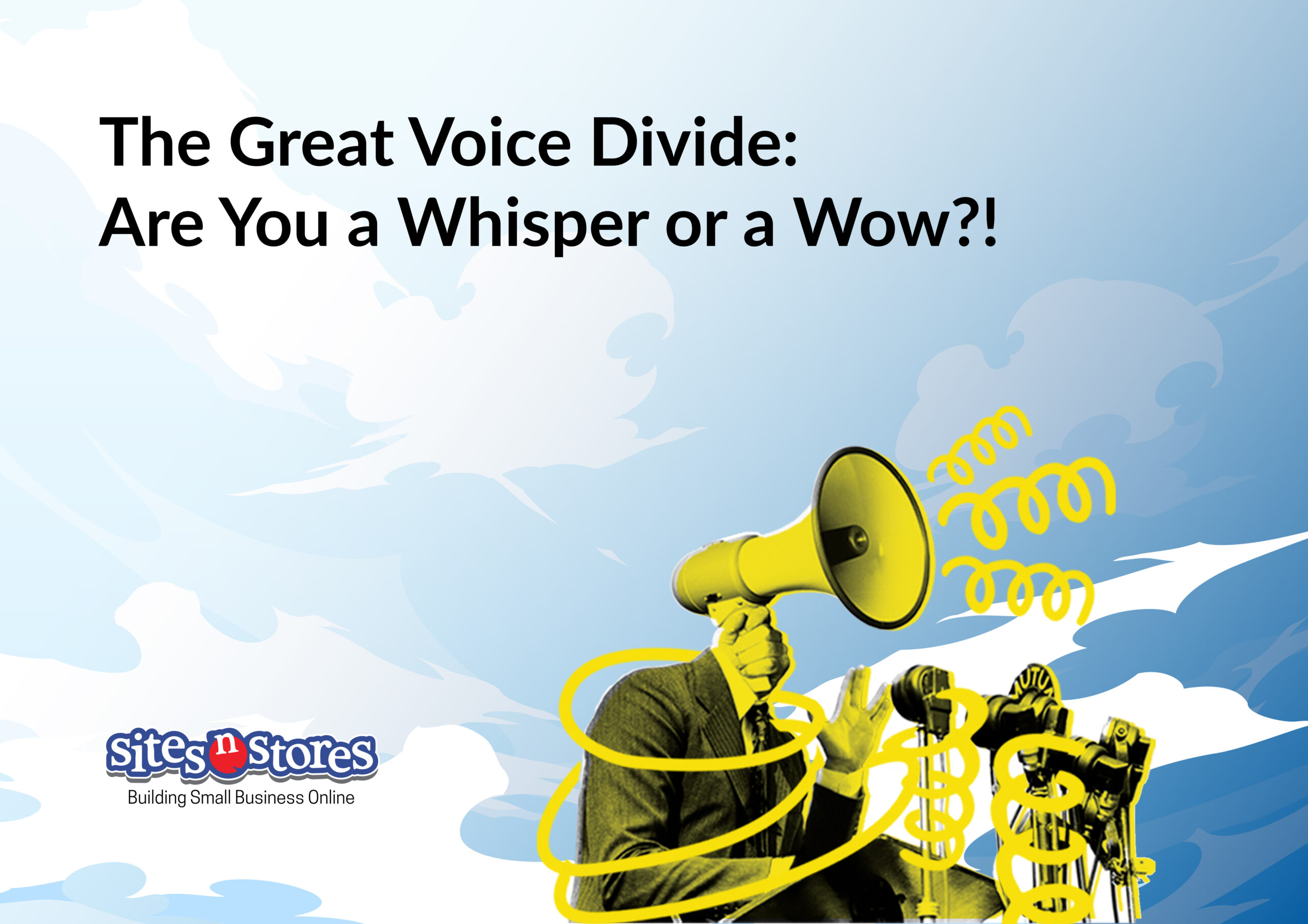 The Great Voice Divide: Are You a Whisper or a Wow?!