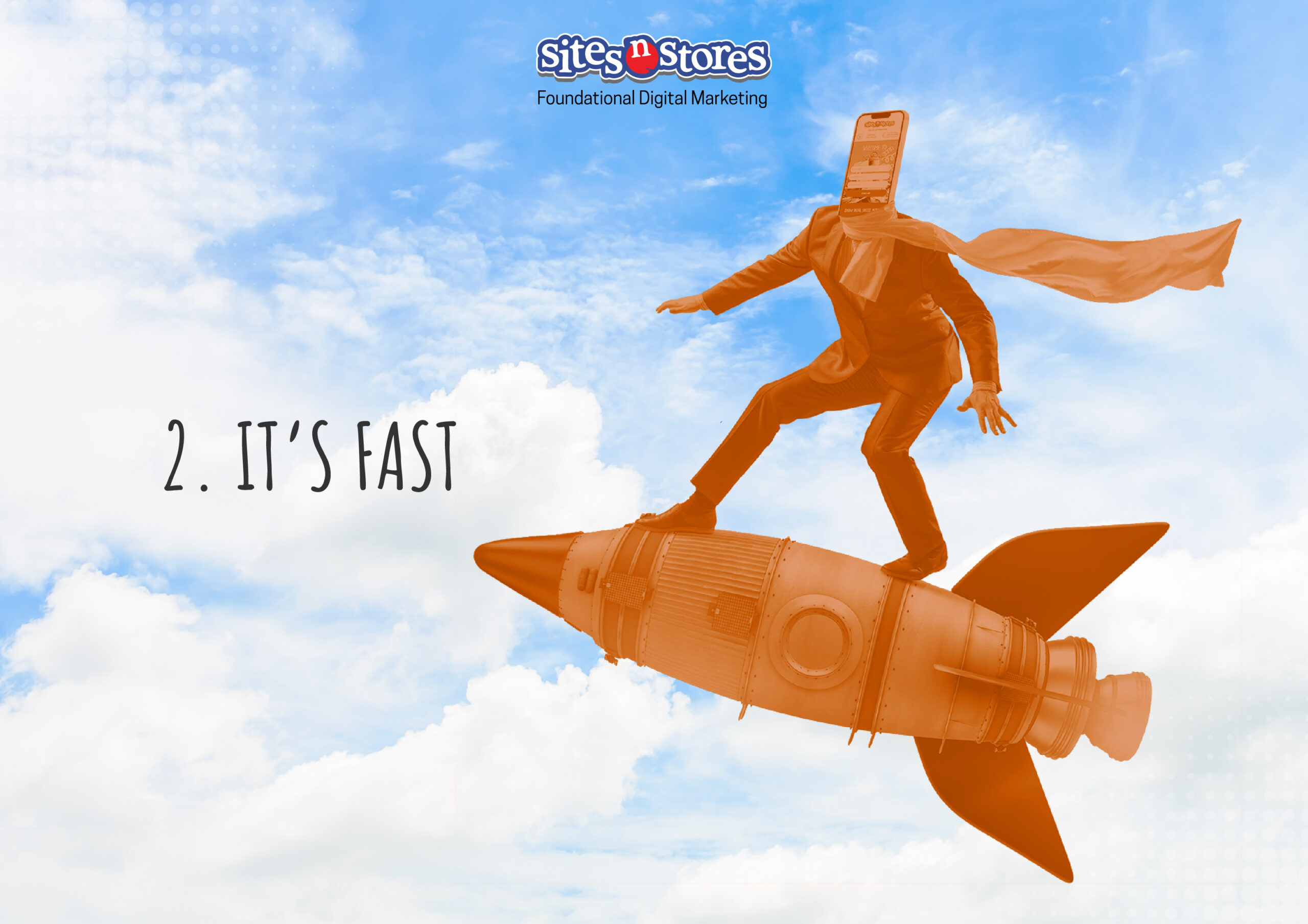 It’s fast