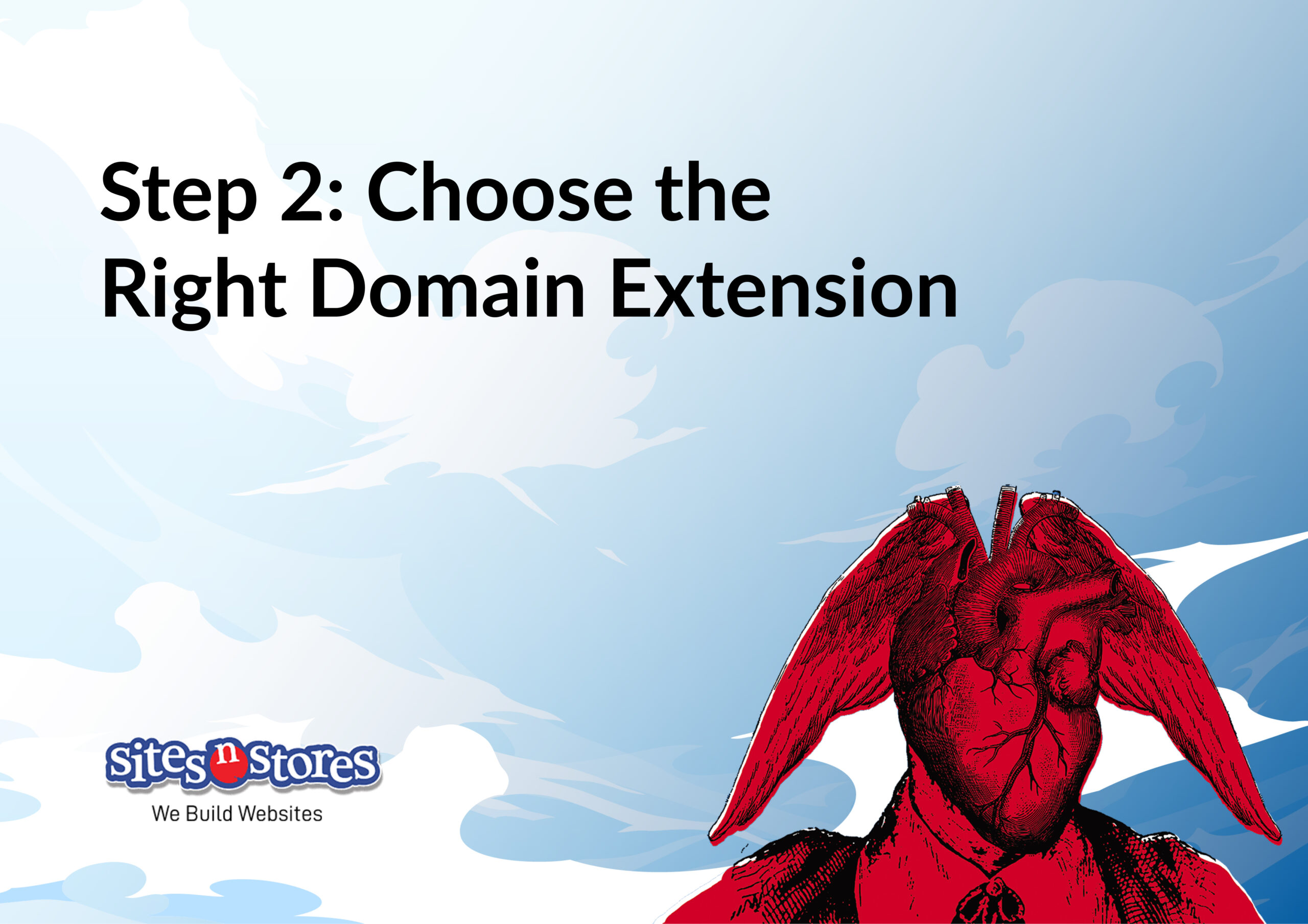 Step 2: Choose the Right Domain Extension Step 2: Choose the Right Domain Extension