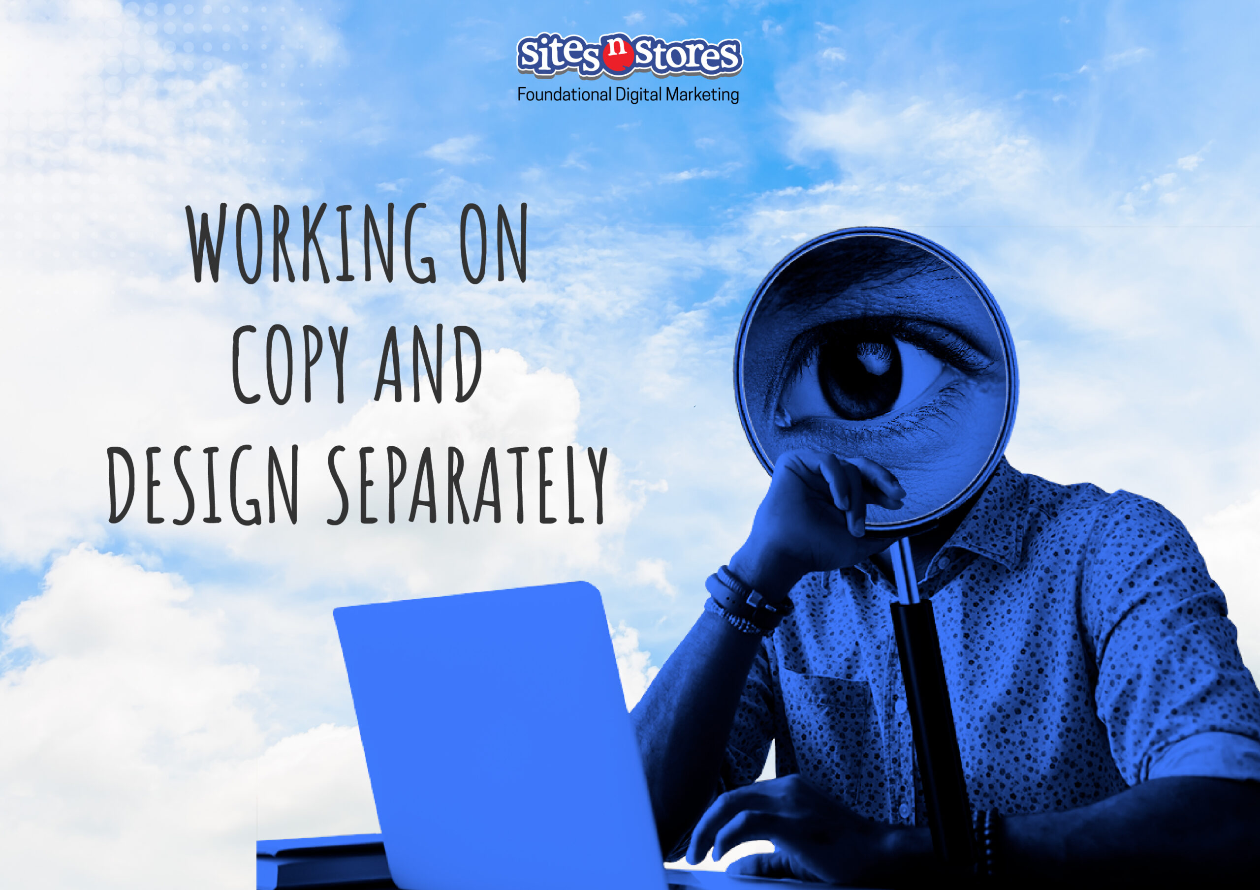 Working on Copy and Design Separately