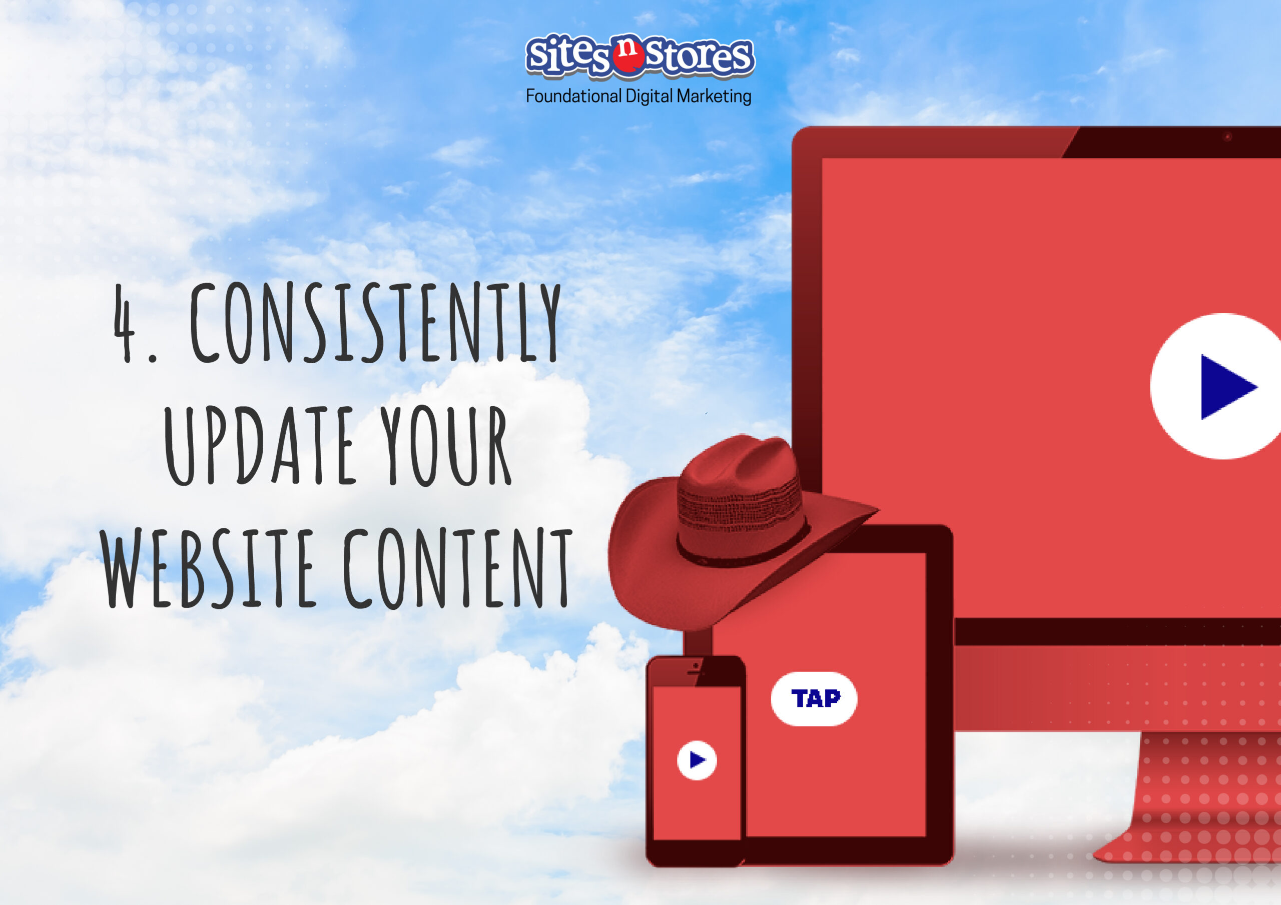 Consistently update your Website content