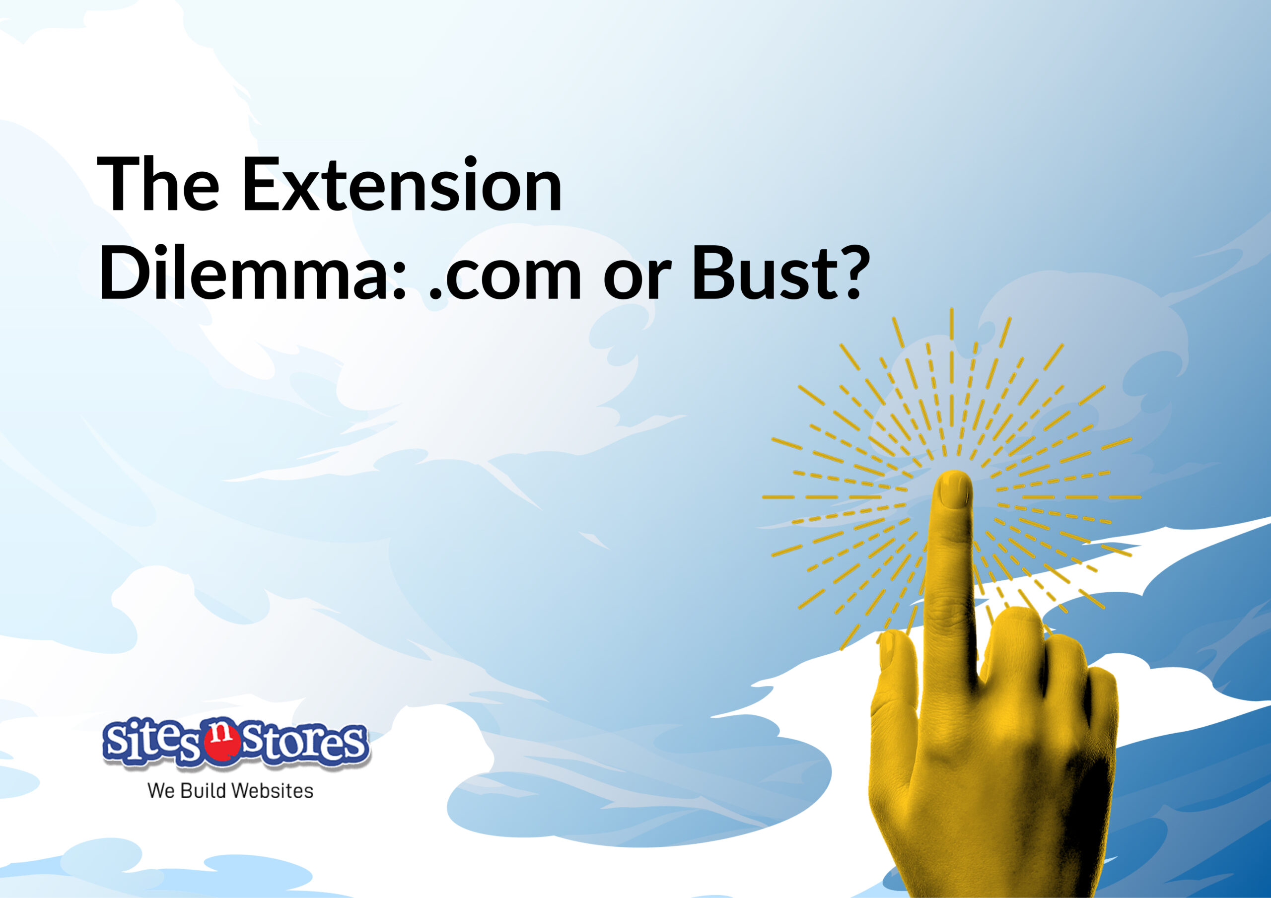 The Extension Dilemma: .com or Bust? The Extension Dilemma: .com or Bust?
