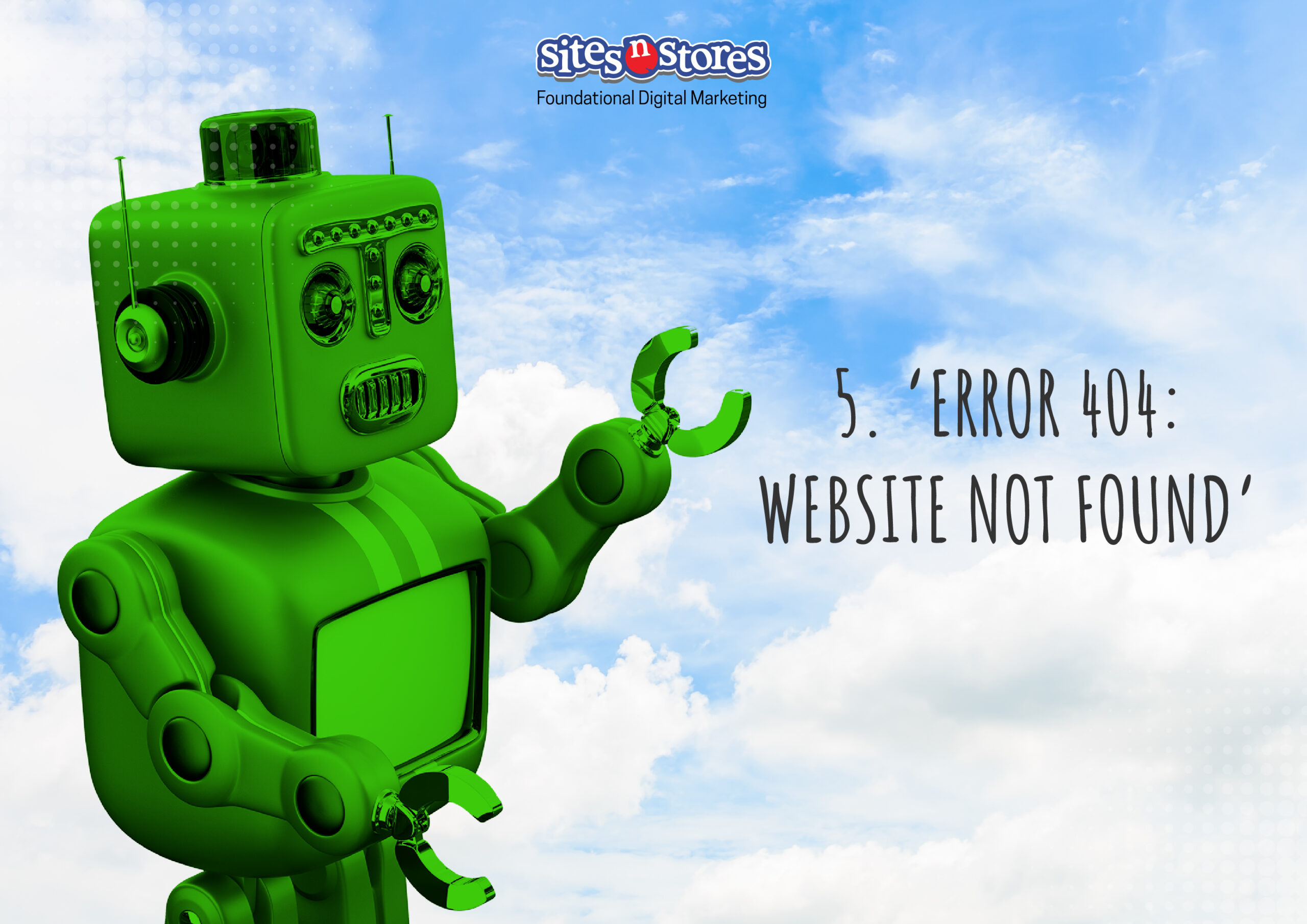 ‘Error 404: Website Not Found’ 