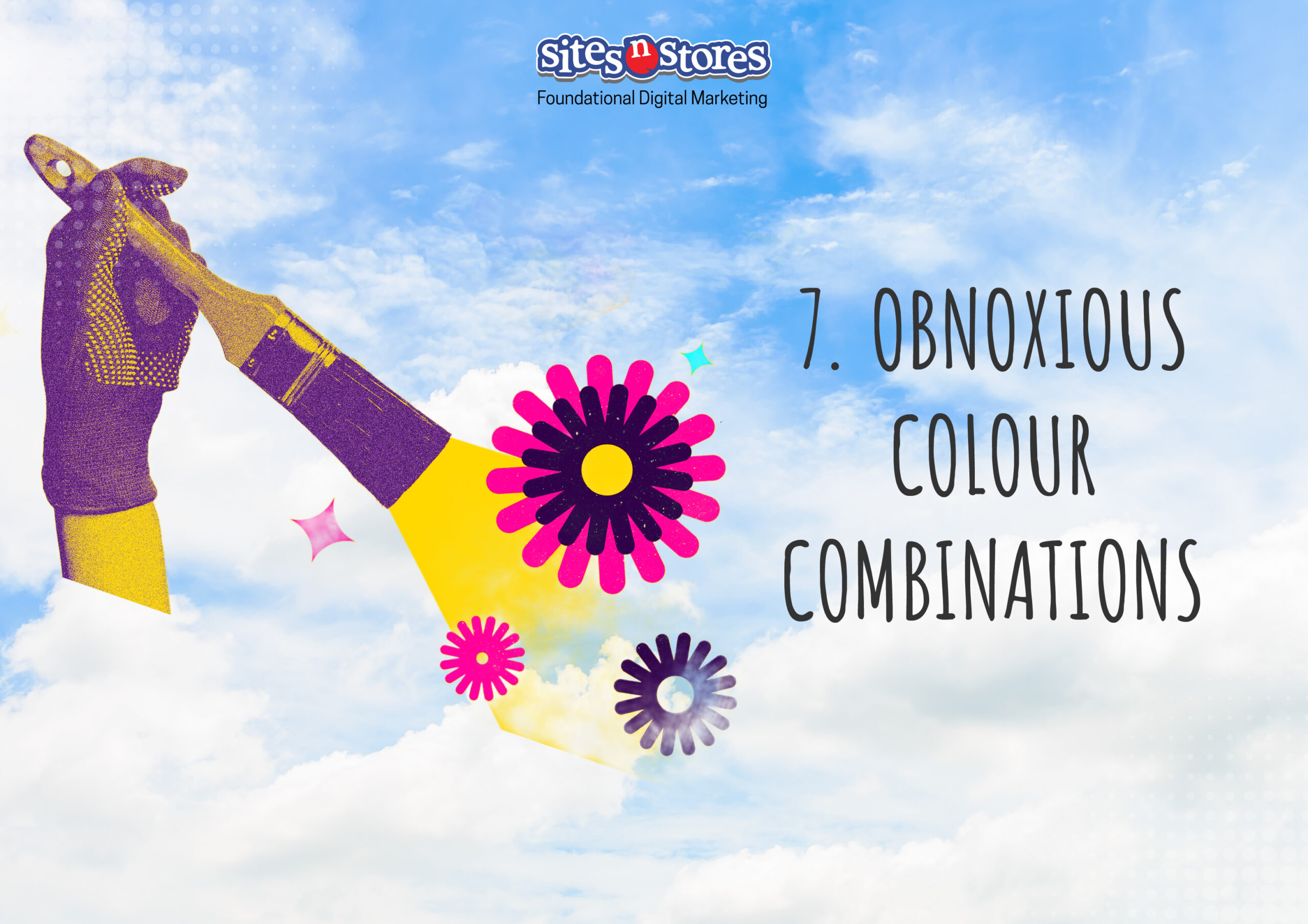 Obnoxious colour combinations