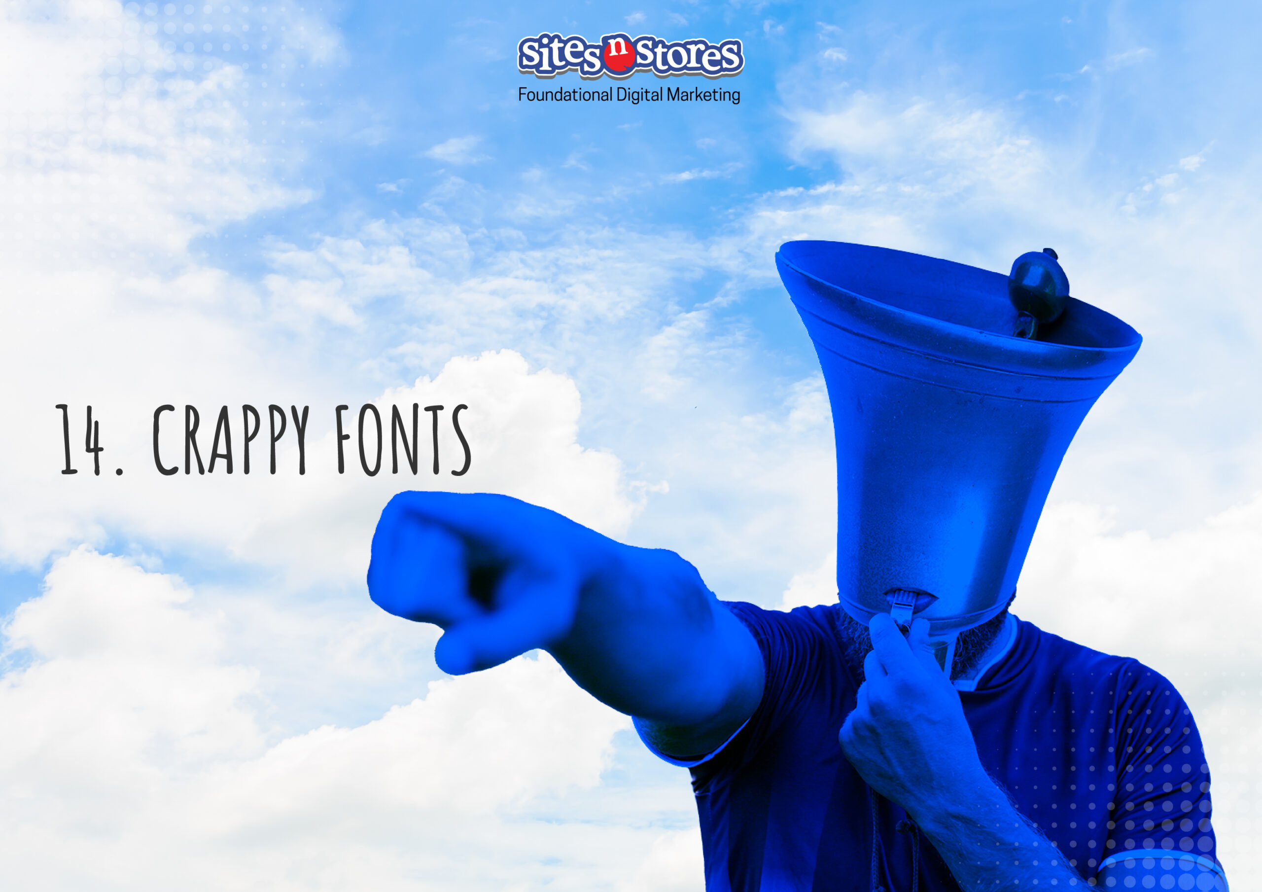 Crappy fonts