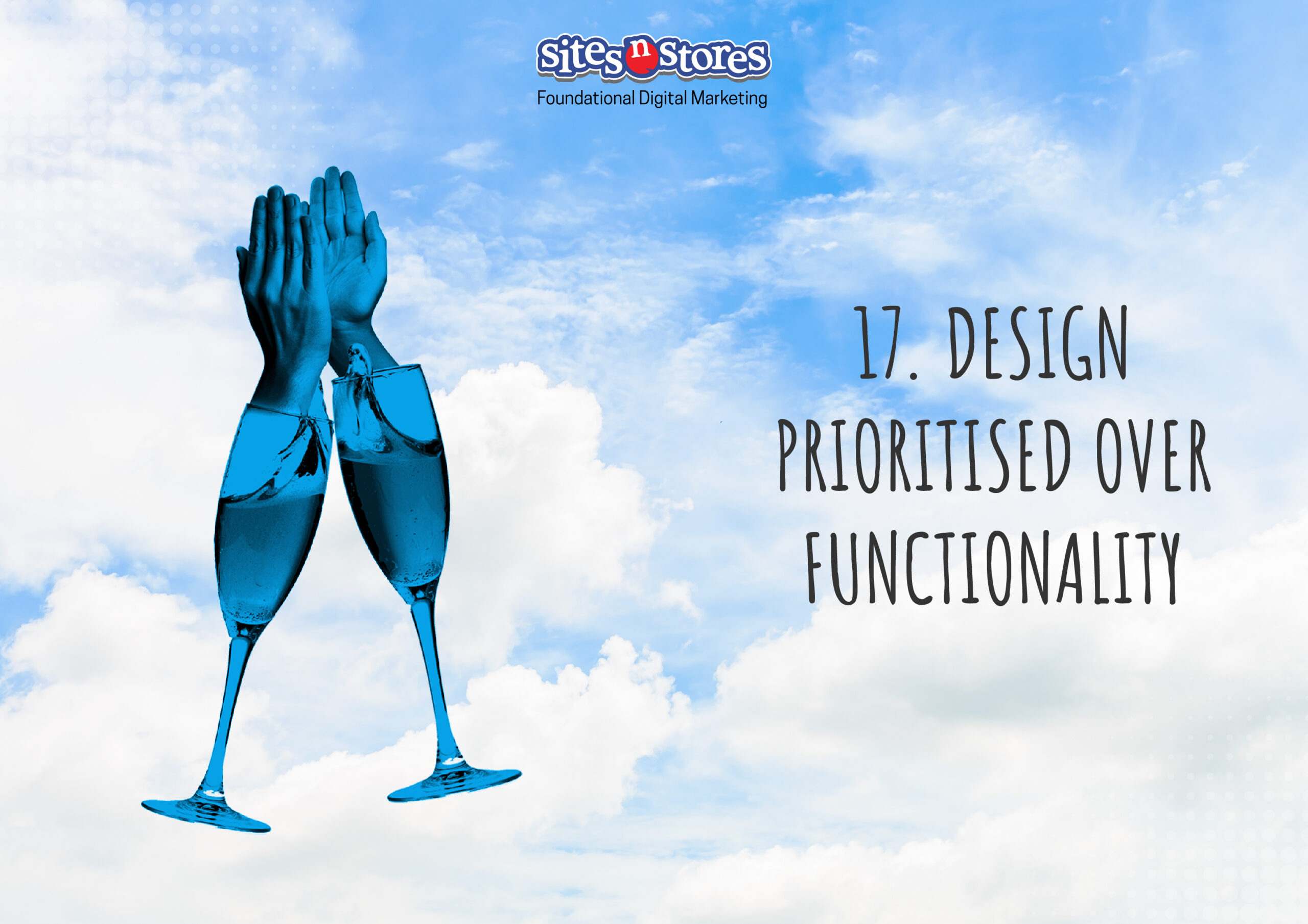 Design prioritised over functionality