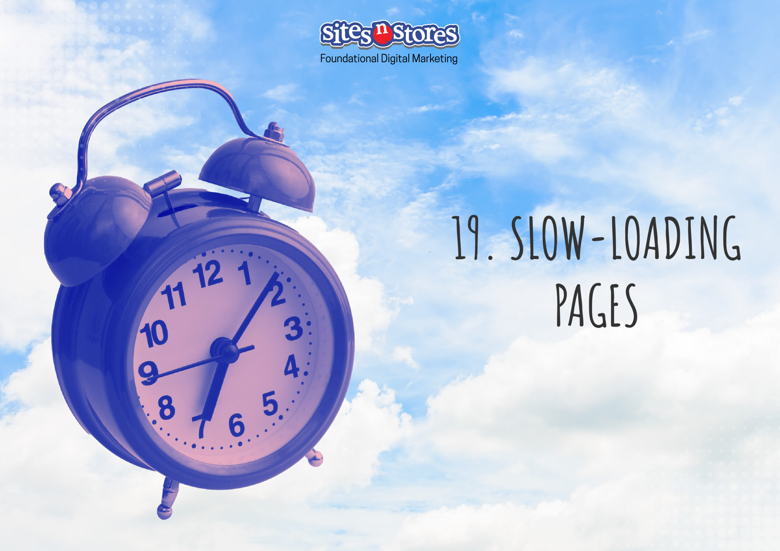 Slow-loading pages 