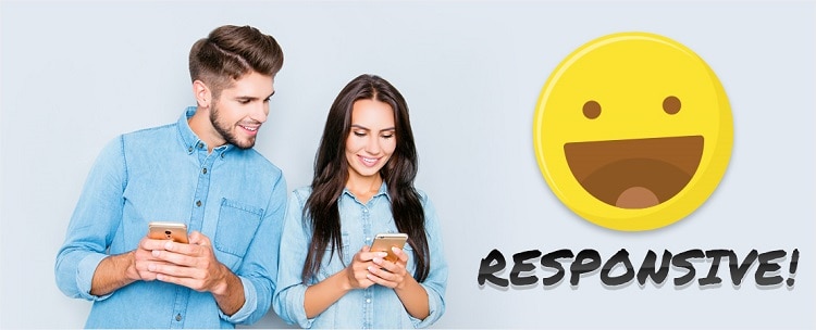 a custom designed Ecommerce store Aids in Mobile Compatibility