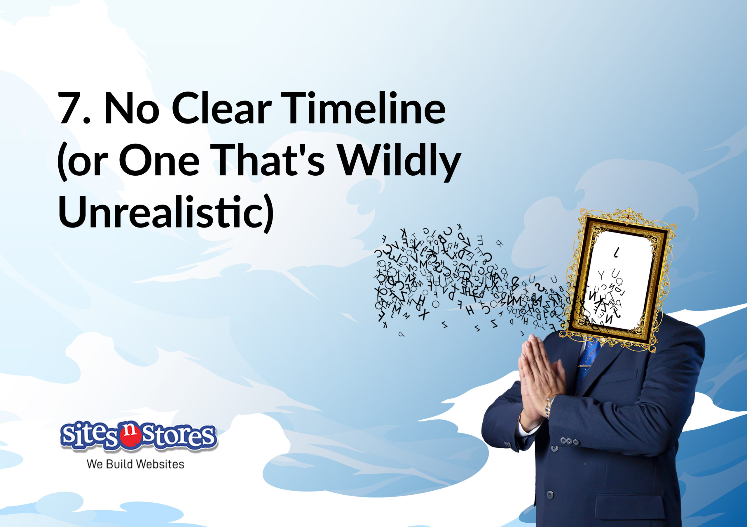 No Clear Timeline (or One That_s Wildly Unrealistic) No Clear Timeline (or One That_s Wildly Unrealistic)