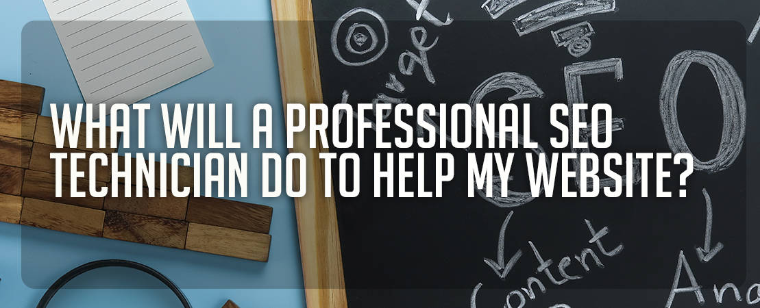 WHAT WILL A PROFESSIONAL SEO TECHNICIAN DO TO HELP MY WEBSITE?